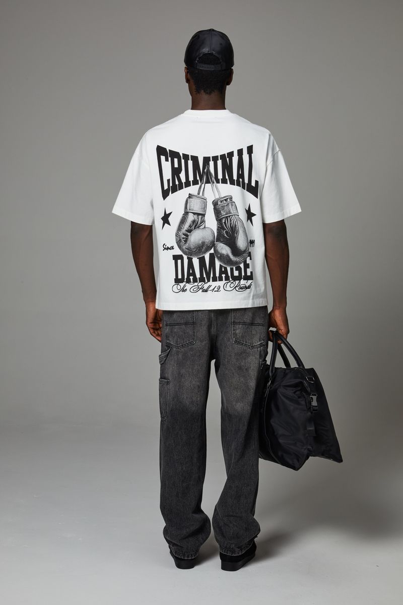 Criminal Damage Boxing Gym Tee