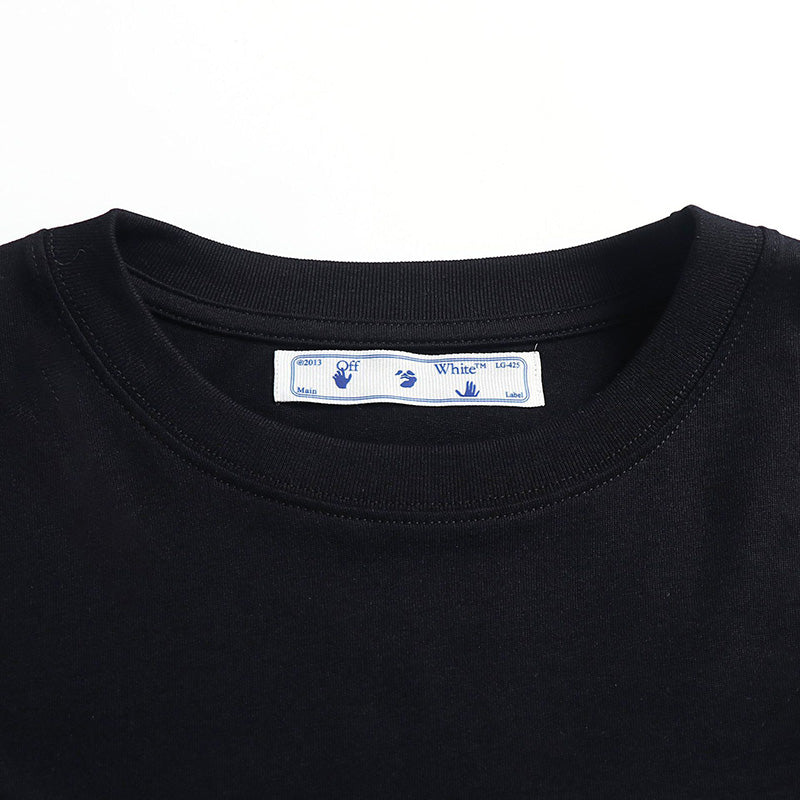 OFF-WHITE Skeleton Arrow Pattern T-Shirt