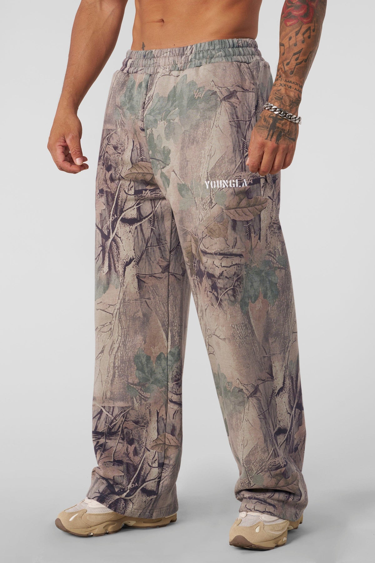 2094 - Tree Camo Collection - No Cuff Sweats