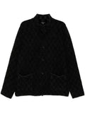 James Perse interior checkerboard cardigan