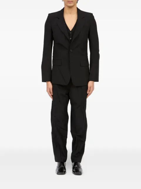 MM6 Maison Margiela tailored single-breasted blazer