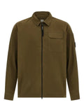 C.P. Company zip long-sleeved shirt jacket