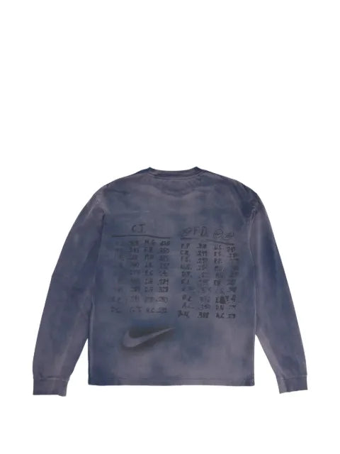 Nike x Cactus Jack x Fragment Ise Mie long-sleeve sweatshirt