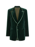 Dolce & Gabbana single-breasted tuxedo jacket in velvet