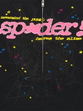 SP5DER Punk V2 zip-up hoodie