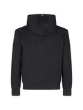 Herno ribbed-knit panelled hooded jacket