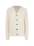 Roberto Collina waffle-knit V-neck cardigan