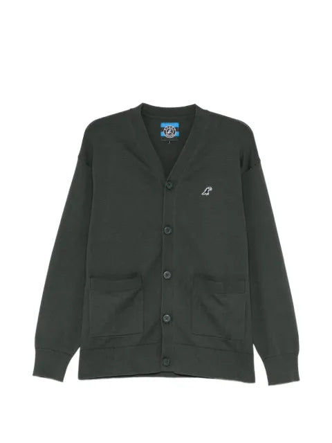 SPORT b. by agnès b.  Dino-embroidered cardigan