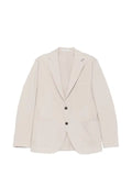 Eleventy single-breasted notch-lapel jacket