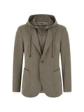 Boggi Milano sweatshirt blazer Madison in stretch cotton blend