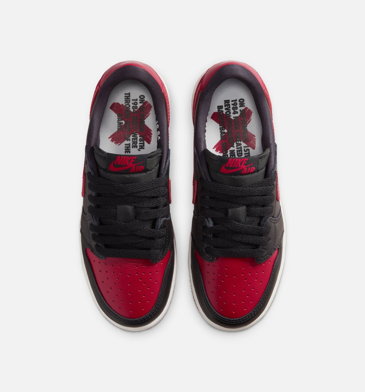 Air Jordan 1 Retro Low OG Banned Grade School Lifestyle Shoe