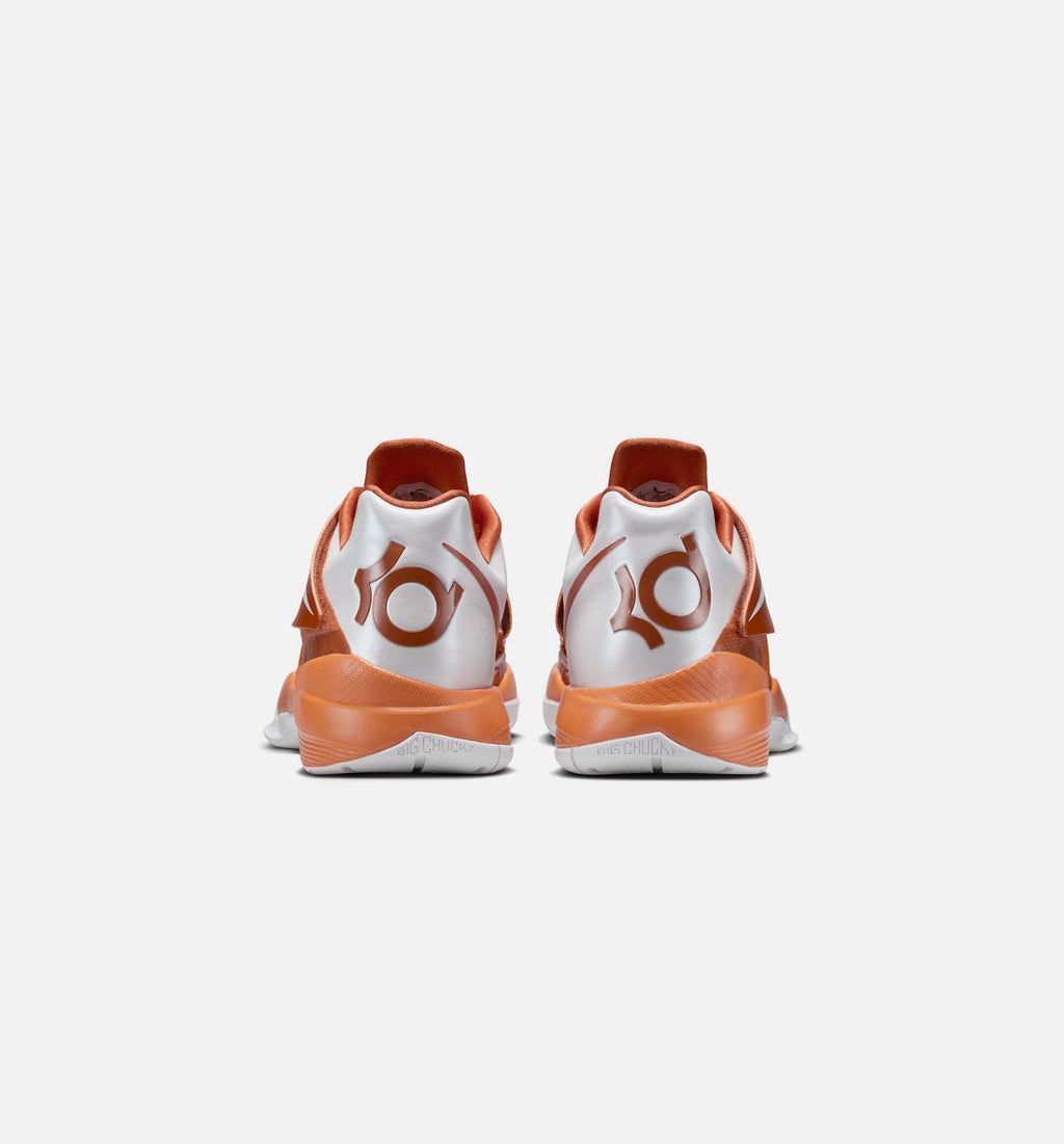 Nike Zoom KD 4 Texas Longhorns Men's Lifestyle Shoe – Desert Orange / White