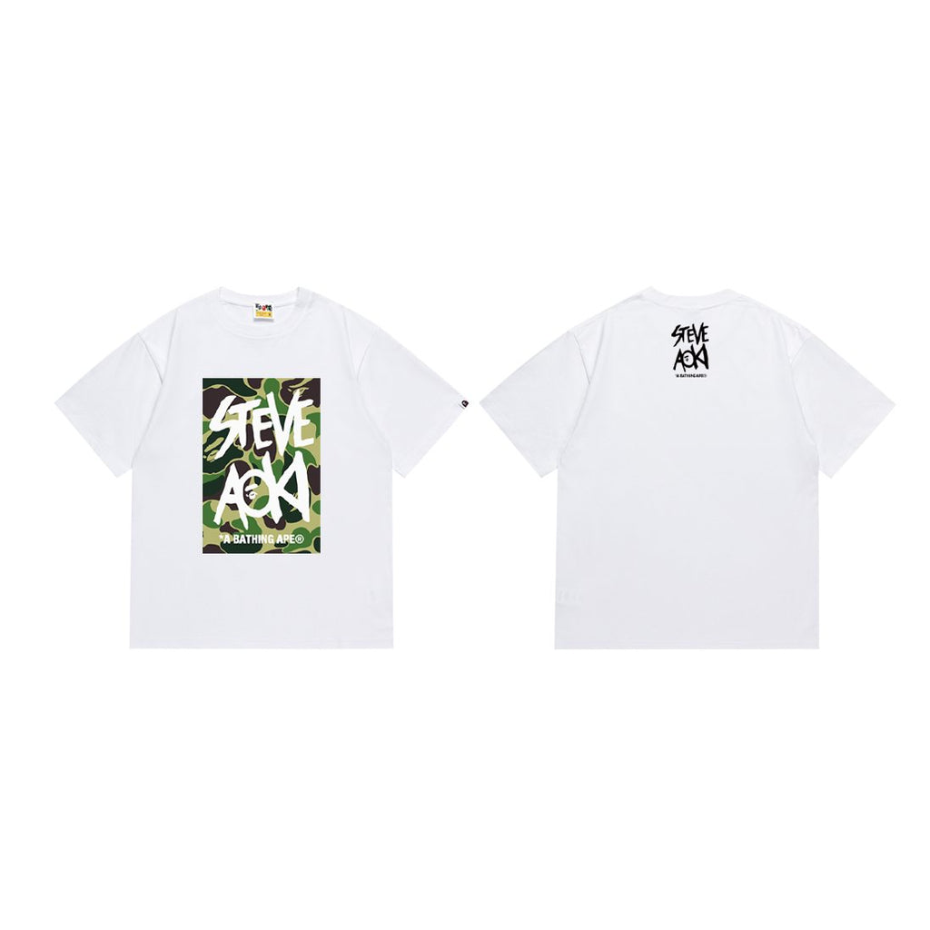 BAPE Steve Aoki Camo Graphic T-Shirt