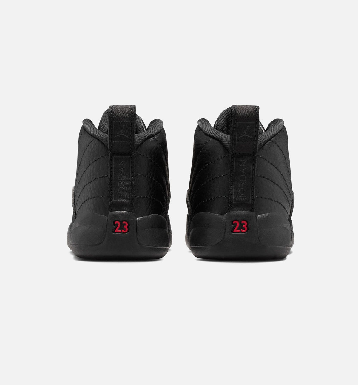 Air Jordan 12 Retro Bloodline Baby & Toddler Shoes - Black/Red